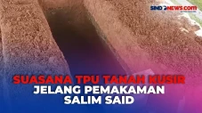 Suasana di TPU Tanah...