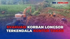 Evakuasi Korban Longsor...