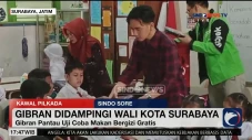 Gibran Pantau Makan...