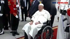 Tiba di Indonesia, Paus...