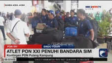 Kontingen PON XXI Pulang...