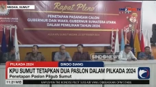 KPU Sumut Tetapkan Dua...