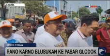 Potret Rano Karno Blusukan...