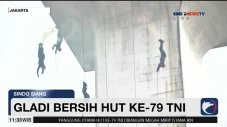 Prajurit Kopassus Rapelling...
