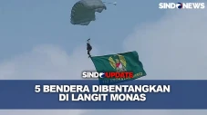 HUT ke-79 TNI, Penerjun...