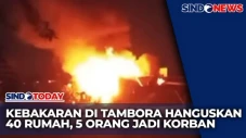 Kebakaran di Tambora...