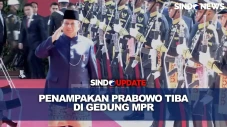 Prabowo Tiba di Gedung...