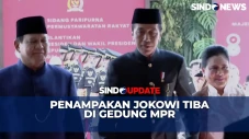 Jokowi Tiba di Gedung...