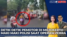 Pemotor Tantang Polisi...