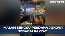 Momen Jokowi Nikmati...