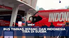 Tiba di SUGBK, Bus Timnas...