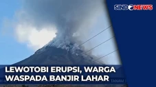Gunung Lewotobi Kembali...