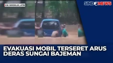 Evakuasi Mobil Terseret...