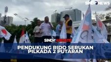 Pendukung RIDO Serukan...