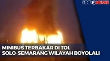 Minibus Terbakar di...