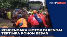 Pemotor di Kendal Tertimpa...