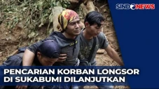 Korban Longsor di Sukabumi...