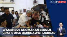 Wamensos Tinjau Penyaluran...