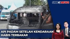 Angkot JakLingko Terbakar...