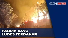 Pabrik Kayu Ludes Terbakar...