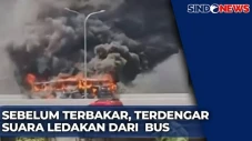 Bus Terbakar di Tol...