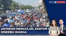 Warga Bogor Antre Bayar...