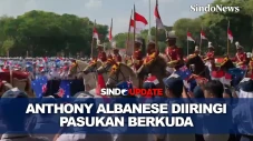 Pasukan Berkuda Iringi...