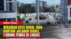 Rekaman CCTV Rudal Iran...