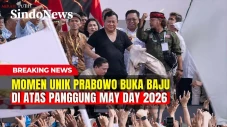 Momen Unik Prabowo Buka...