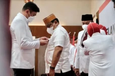 Lantik Ketua PMI Bone,...