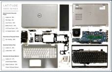 Komponen Laptop Dell...