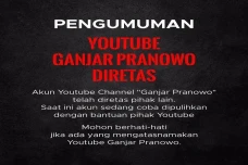 Akun YouTubenya Diretas,...