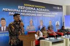 Melalui Reforma Agraria,...