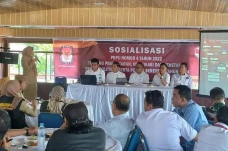 KPU Parepare Sosialisasi...