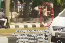 Ngeri, Pria Diduga ODGJ...