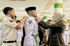 Rasa Haru Iringi Pengukuhan...