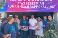 Resmikan Rumah Ngaji...