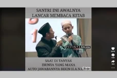 Viral Video Santri Cilik...