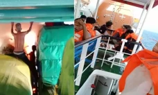 Pikap Mendadak Terbakar...