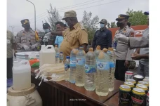 Polres Asmat Musnahkan...
