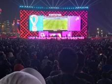 Meriahnya Suasana Nobar...