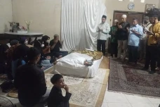 Suasana Rumah Duka Aminah...