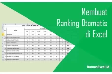 Cara Membuat Rumus Ranking...