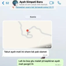 Chat-Chat Terakhir Korban...