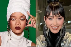 Rihanna Geser Katy Perry...