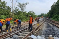 Jalur Rel KA Rute Palembang-Lampung...