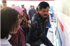 Tinjau Lokasi Tol Padang-Sicincin,...