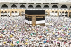 Jemaah Haji Rayakan...
