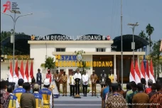 Resmikan SPAM Mebidang,...
