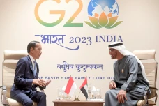 Di Sela KTT G20 India,...